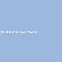 Reichhaltige Samt-Flasche