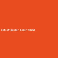 Intelligenter Leder-Stuhl