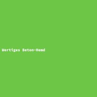 Wertiges Beton-Hemd