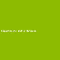 Gigantische Wolle-Rutsche