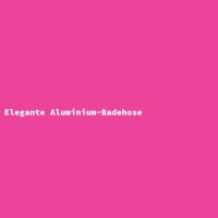 Elegante Aluminium-Badehose