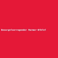 Besorgniserregender Marmor-Bikini