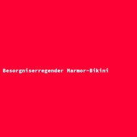 Besorgniserregender Marmor-Bikini