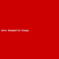 Gute Baumwolle-Zange