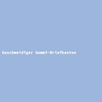 Geschmeidiger Gummi-Briefkasten