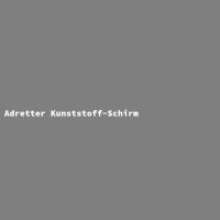 Adretter Kunststoff-Schirm