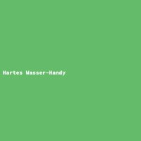 Hartes Wasser-Handy