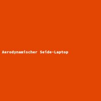 Aerodynamischer Seide-Laptop
