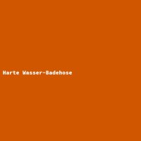 Harte Wasser-Badehose
