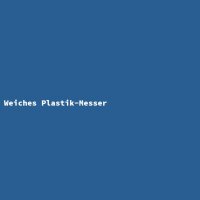 Weiches Plastik-Messer