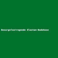 Besorgniserregende Elastan-Badehose