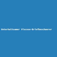 Unterhaltsamer Viscose-Briefbeschwerer