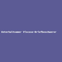 Unterhaltsamer Viscose-Briefbeschwerer