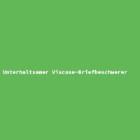 Unterhaltsamer Viscose-Briefbeschwerer