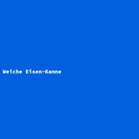 Weiche Eisen-Kanne