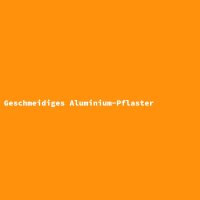 Geschmeidiges Aluminium-Pflaster