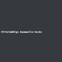 Mittelm&auml;&szlig;ige Baumwolle-Socke