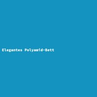 Elegantes Polyamid-Bett