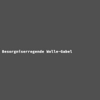 Besorgniserregende Wolle-Gabel