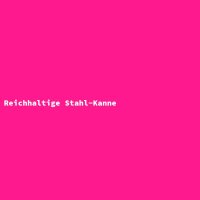 Reichhaltige Stahl-Kanne